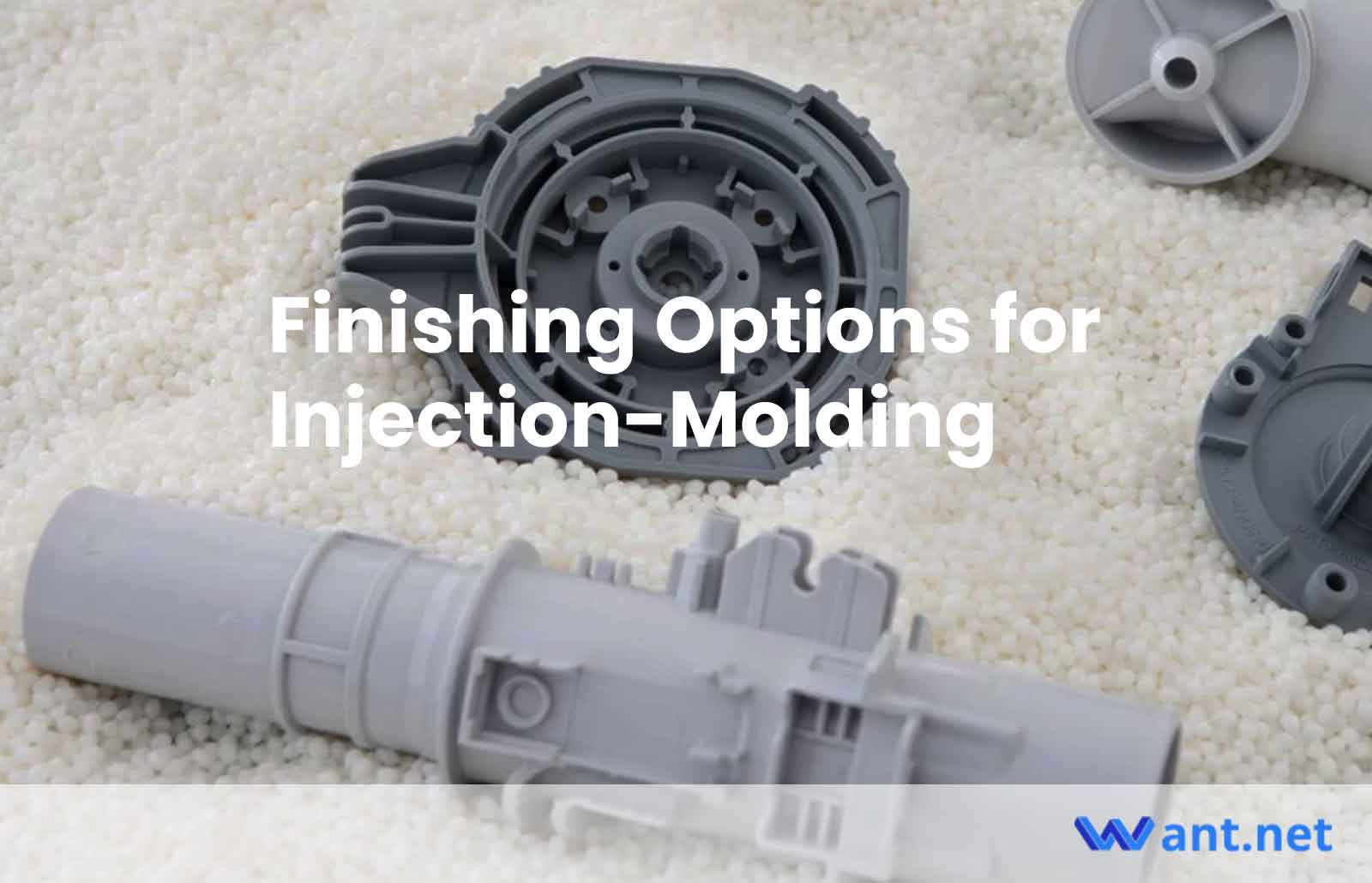 finish option for injection molded parts
