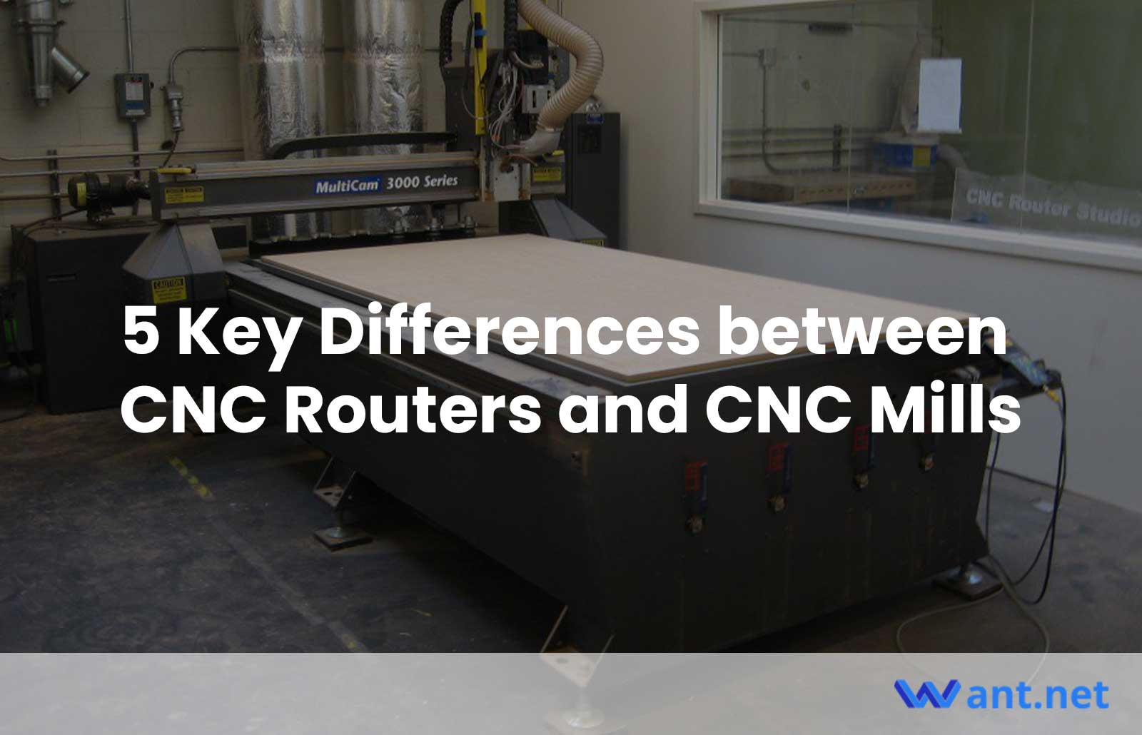 Differences between CNC Routers and CNC Mills