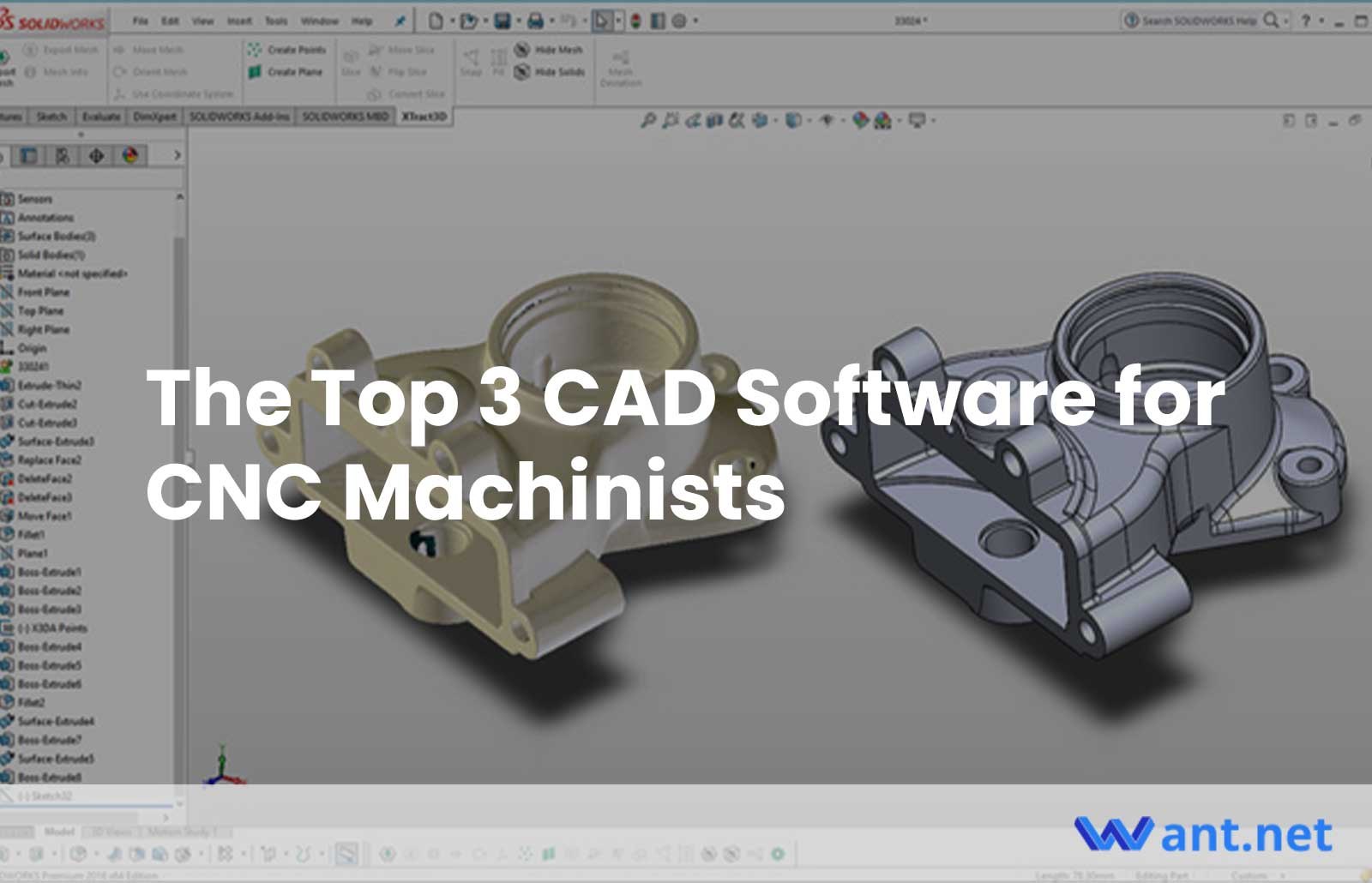 The Top 3 CAD Software for CNC Machinists