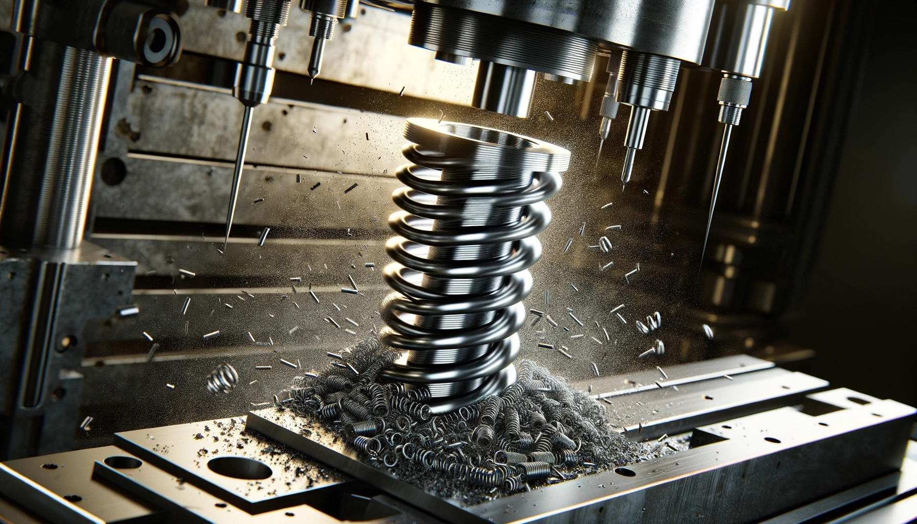 CNC Precision Machining in Springs Production