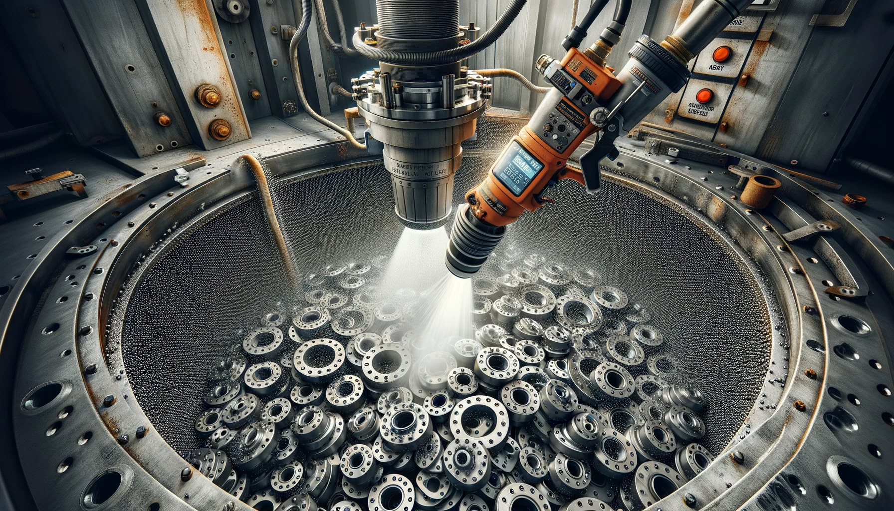 Bead Blasting for CNC Machined Rivets