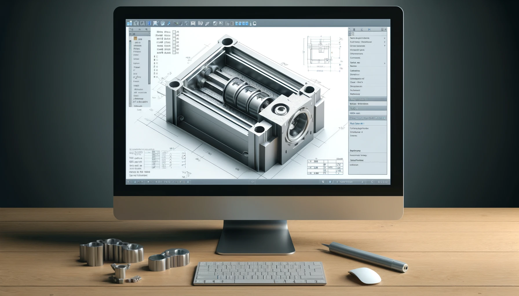 the design of an extrusion mold in CNC Machining