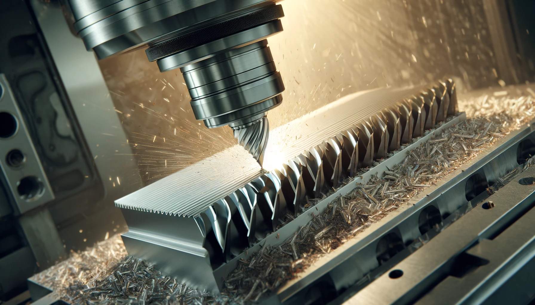Precision CNC Machining Complex Shape Food Slicer Blade