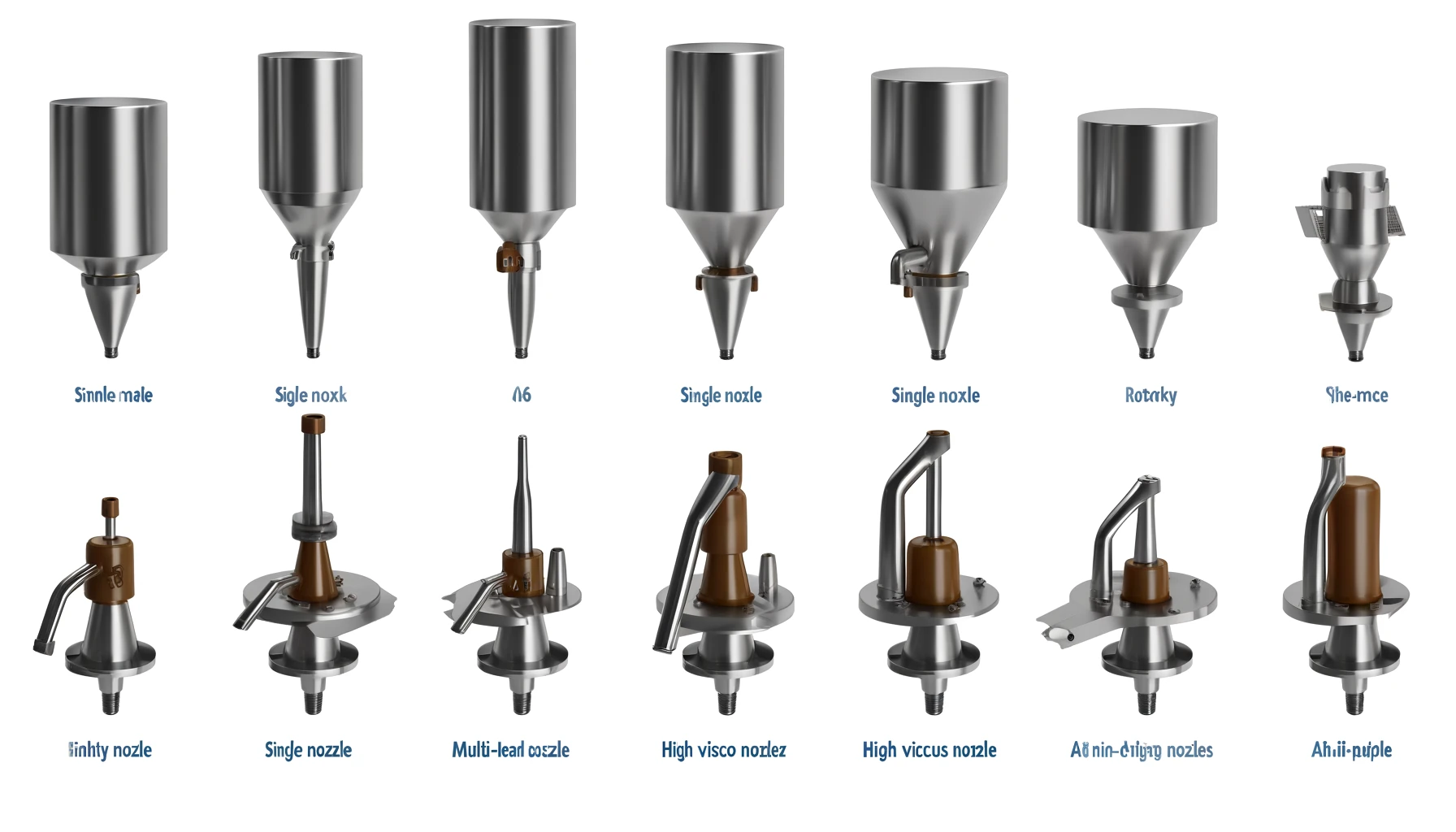 CNC Machined Filling Nozzles