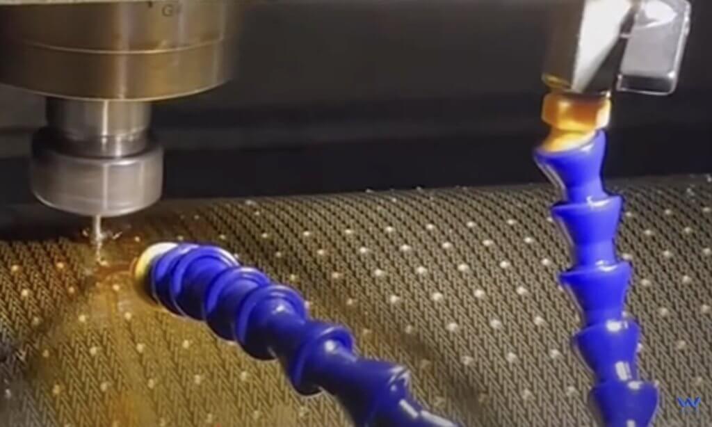 CNC Milling Dense Surface Texture