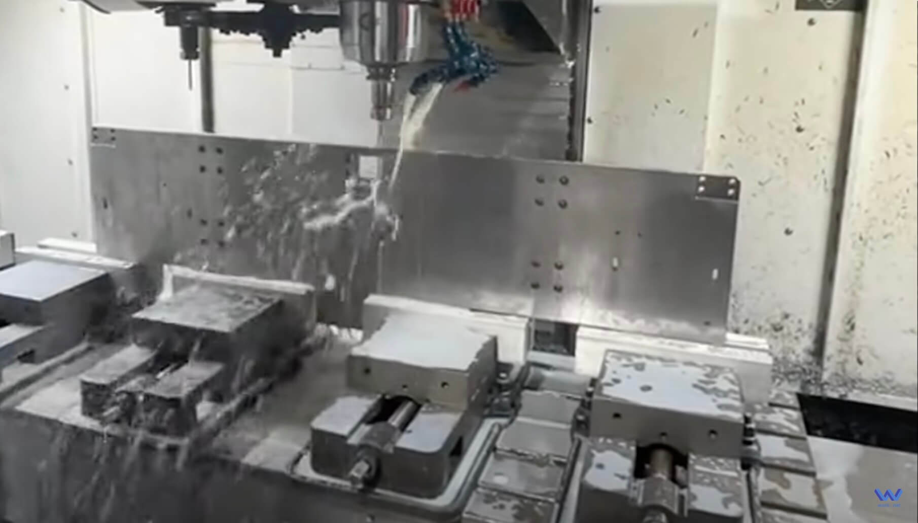 CNC Milling Large Metal Sheet Processing