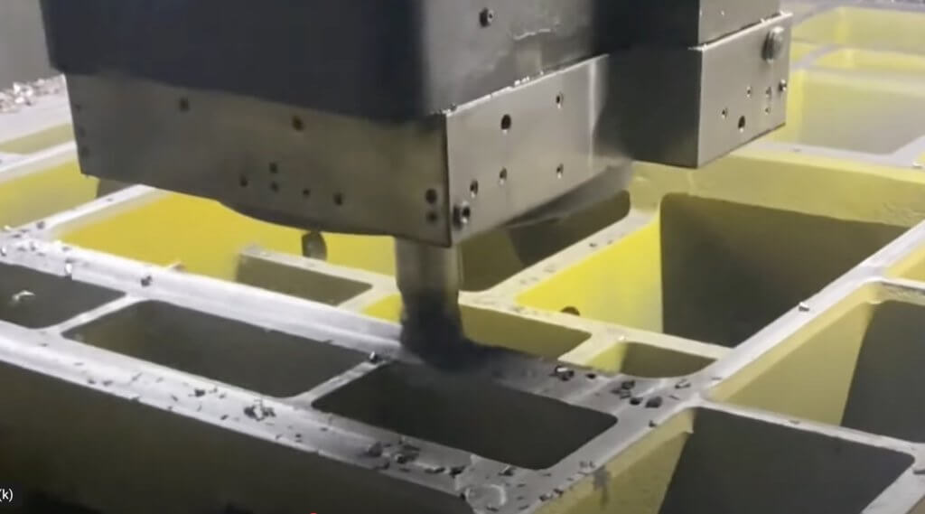 CNC Gantry milling large workpieces