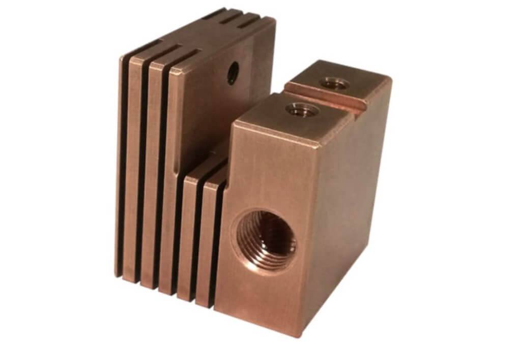 red brass part