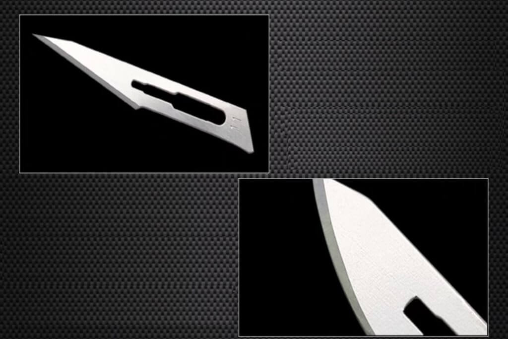 surgical steel knife