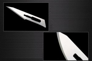 surgical steel knife