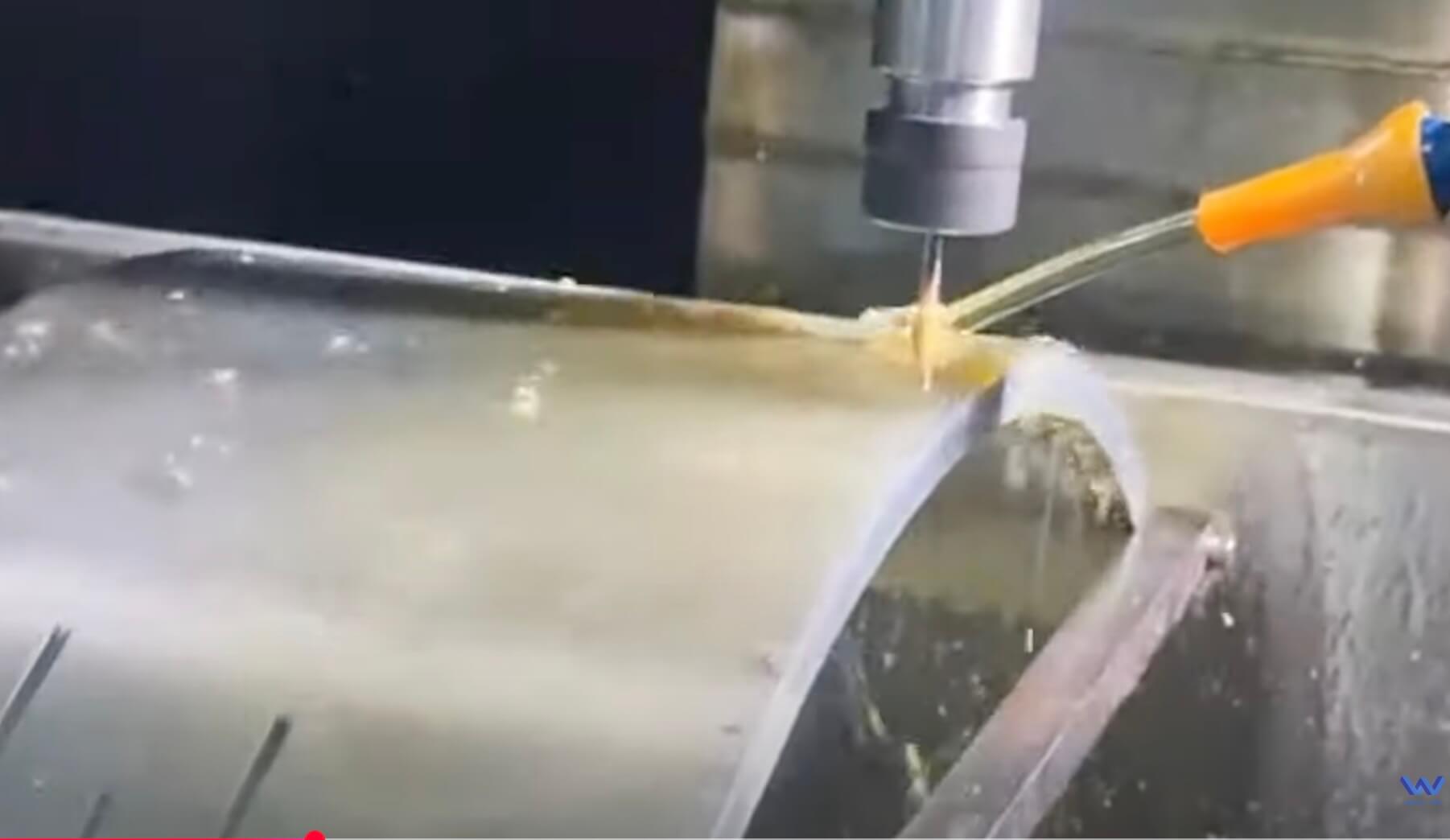 CNC Machining of an Arc-Shaped Workpiece