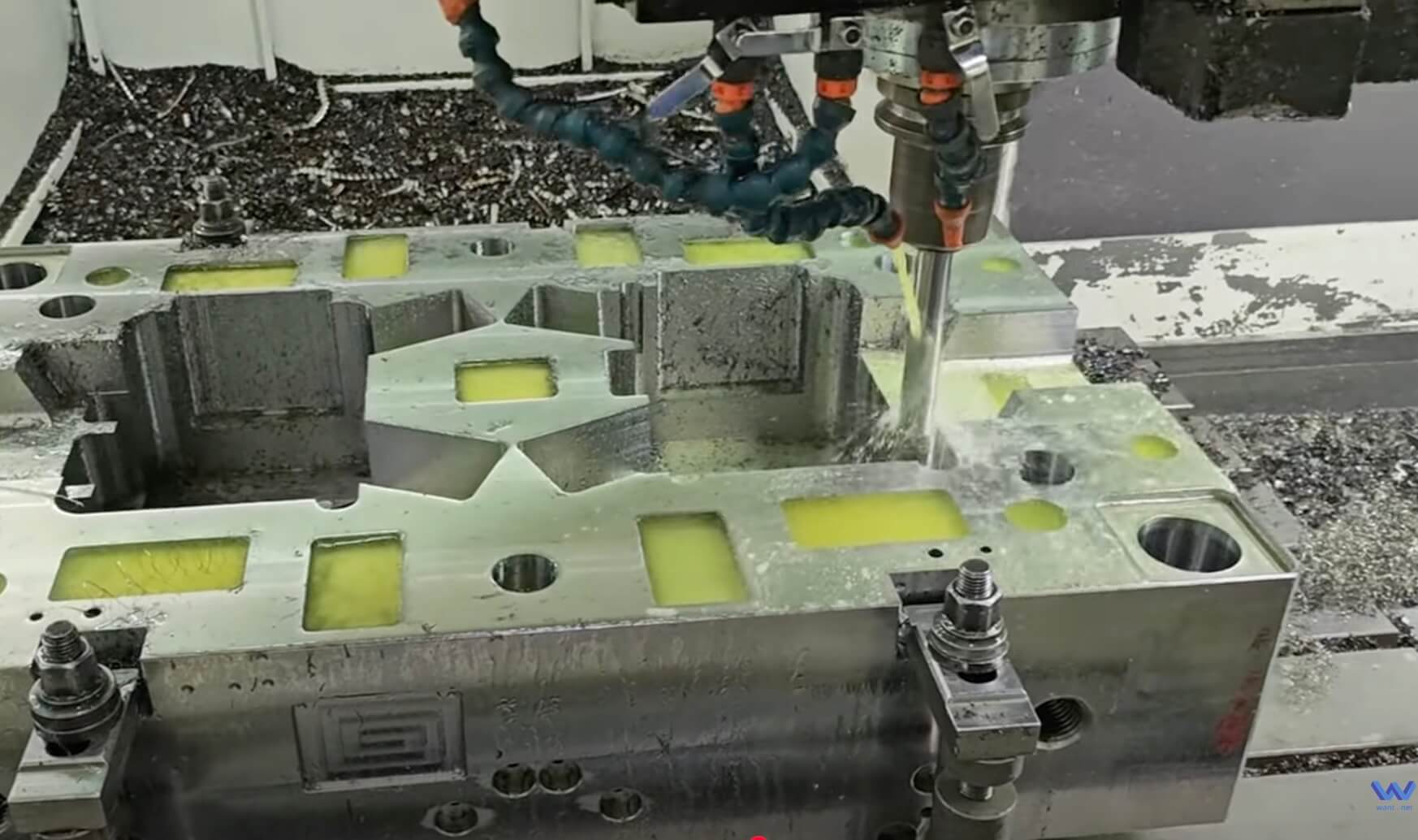 CNC Milling of P20 Mold Material