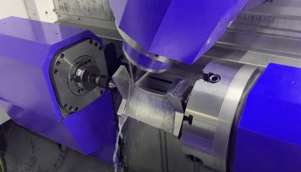 CNC Machining a Precision Metal Blade Component for Industrial Use